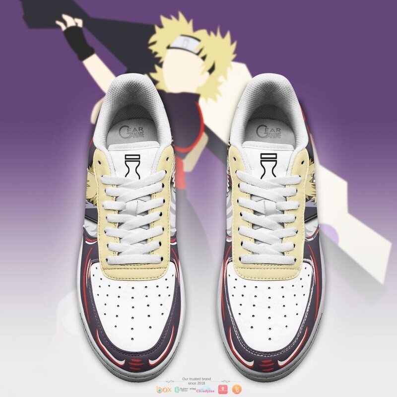 Temari Naruto Anime Nike Air Force Sneaker Shoes 4 Temari Naruto Anime Nike Air Force Shoes 1 2 3