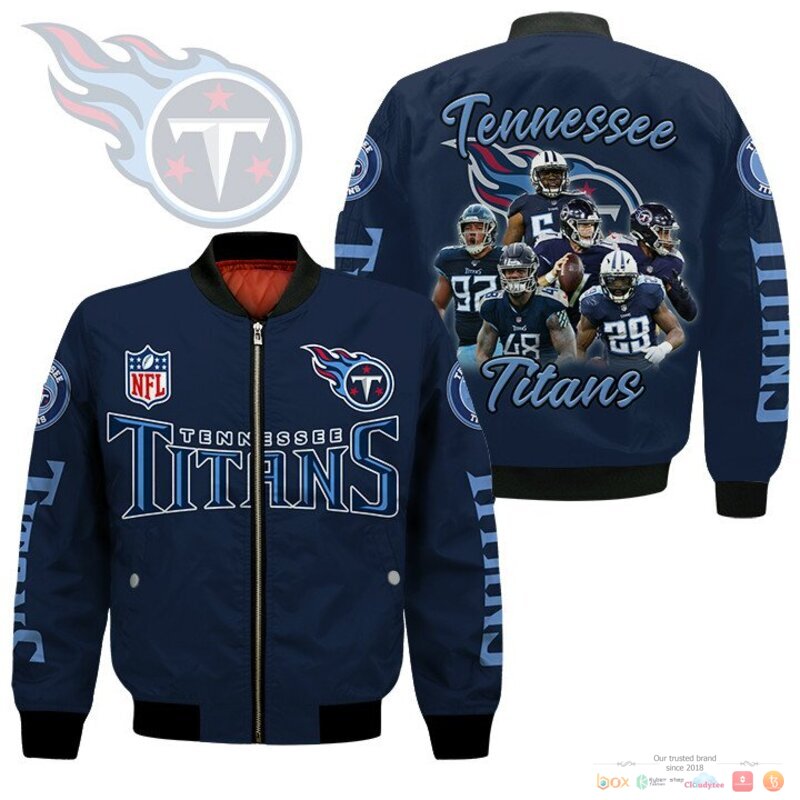 Tennessee Titans players NFL Bomber Jacket