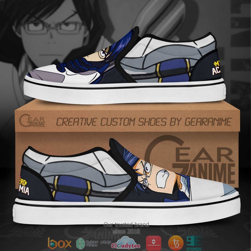 Tenya Iida My Hero Academia Anime Slip On Sneakers Shoes 1