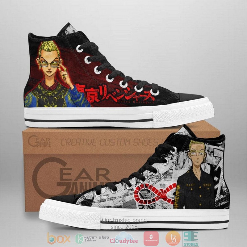Tetta Kisaki Tokyo Revengers High Top Canvas Shoes