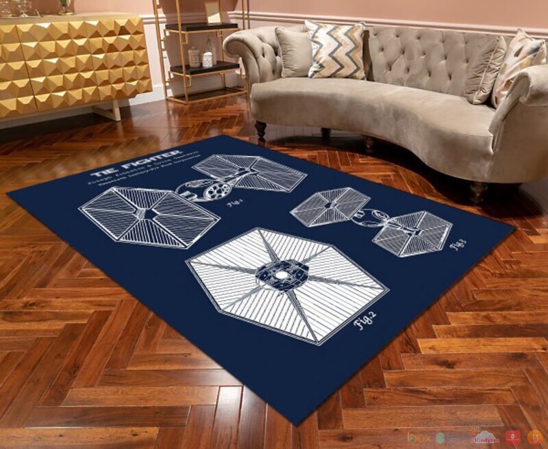 The Fighter Twentieth Century Fox Film Corporation Blue Rectangle Rug 3 The Fighter Twentieth Century Fox Film Corporation Blue Rug 1 2