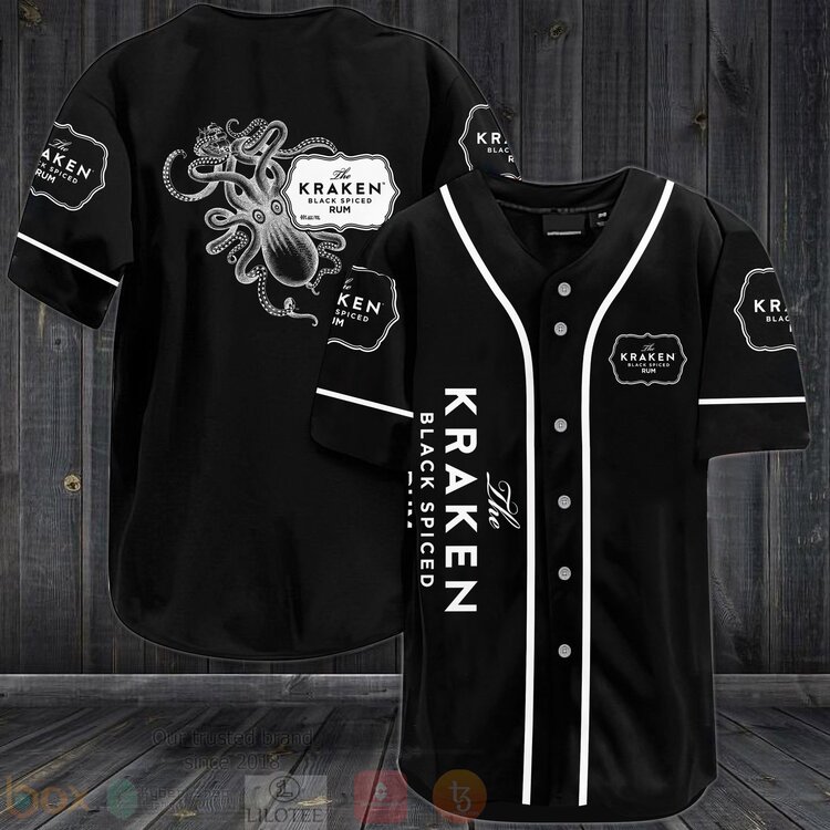 BEST The Kraken Dark Spiced Baseball-Shirt 2 The Kraken Dark Spiced Baseball Jersey