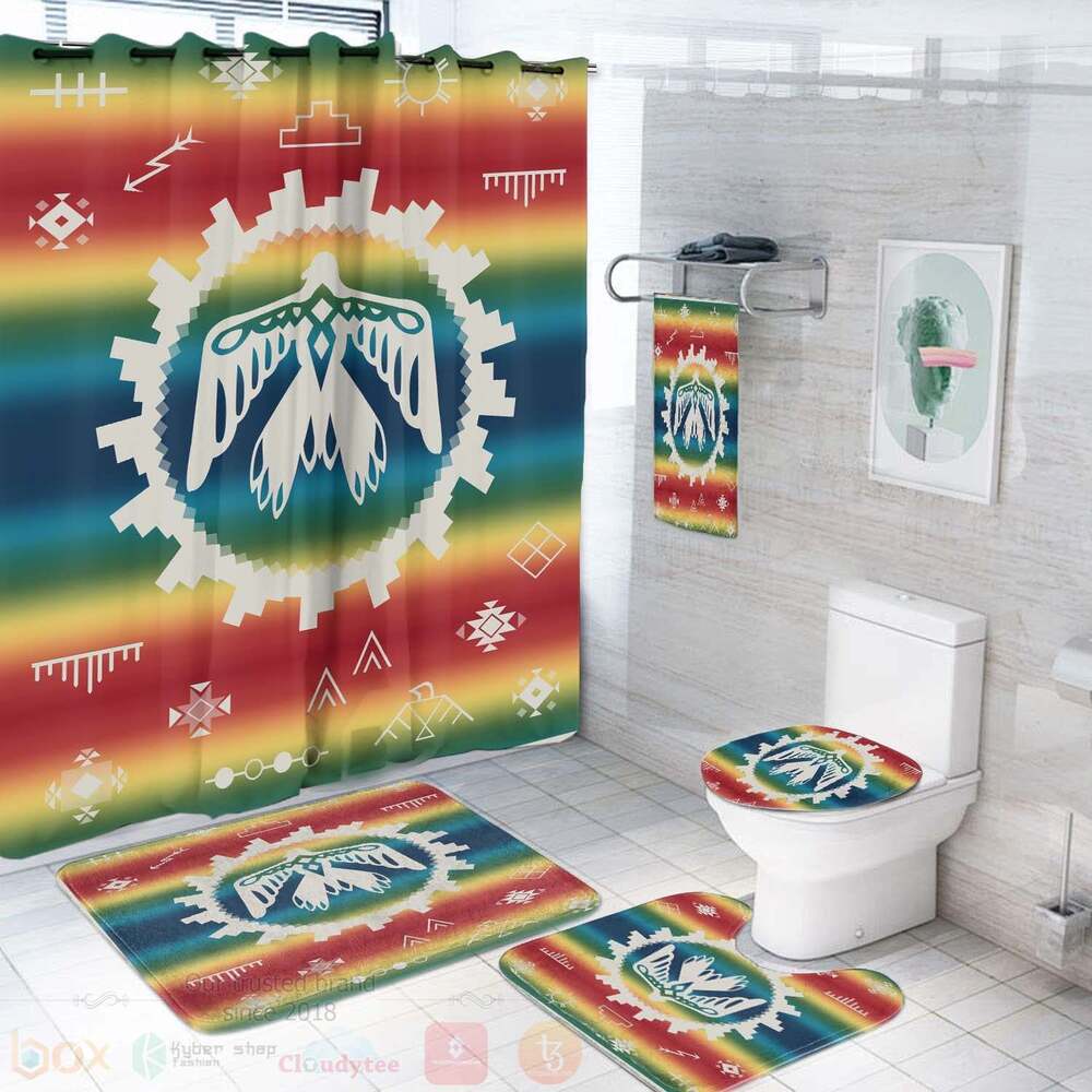 Thunderbird Rainbow Bathroom Set