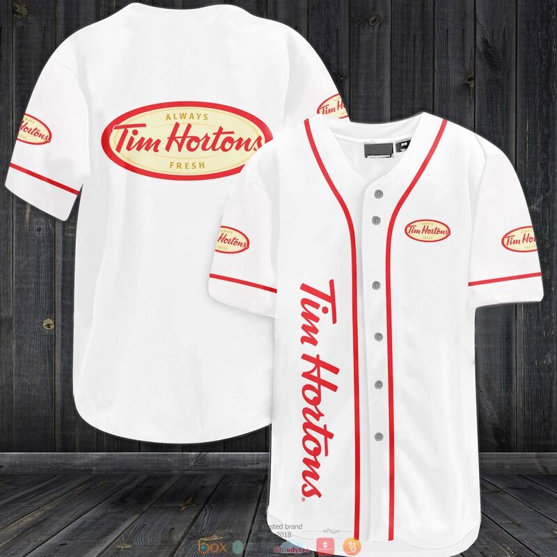 Tim Hortons Baseball Jersey