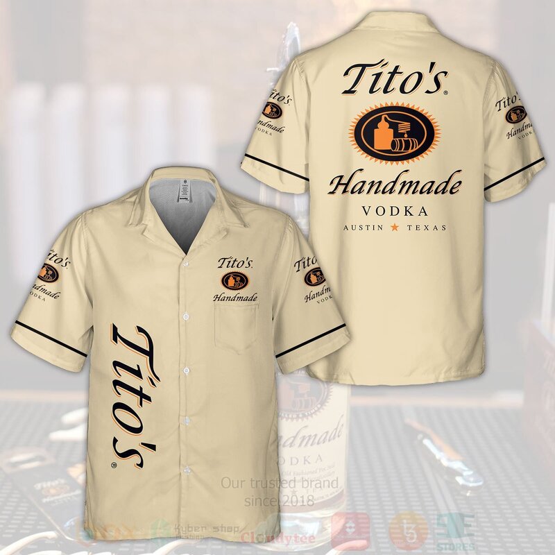 Titos Handmade Vodka Austin Texas Hawaiina Shirt