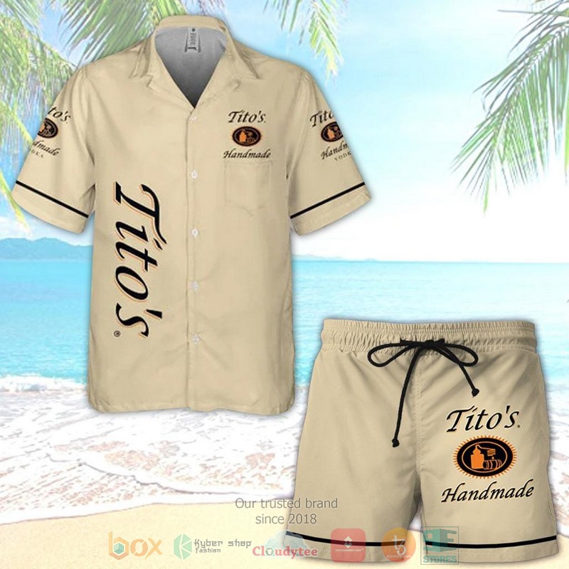 HOT Tito's Handmade Vodka Hawaiian Shirt, shorts 2 Titos Handmade Vodka Hawaiian Shirt shorts