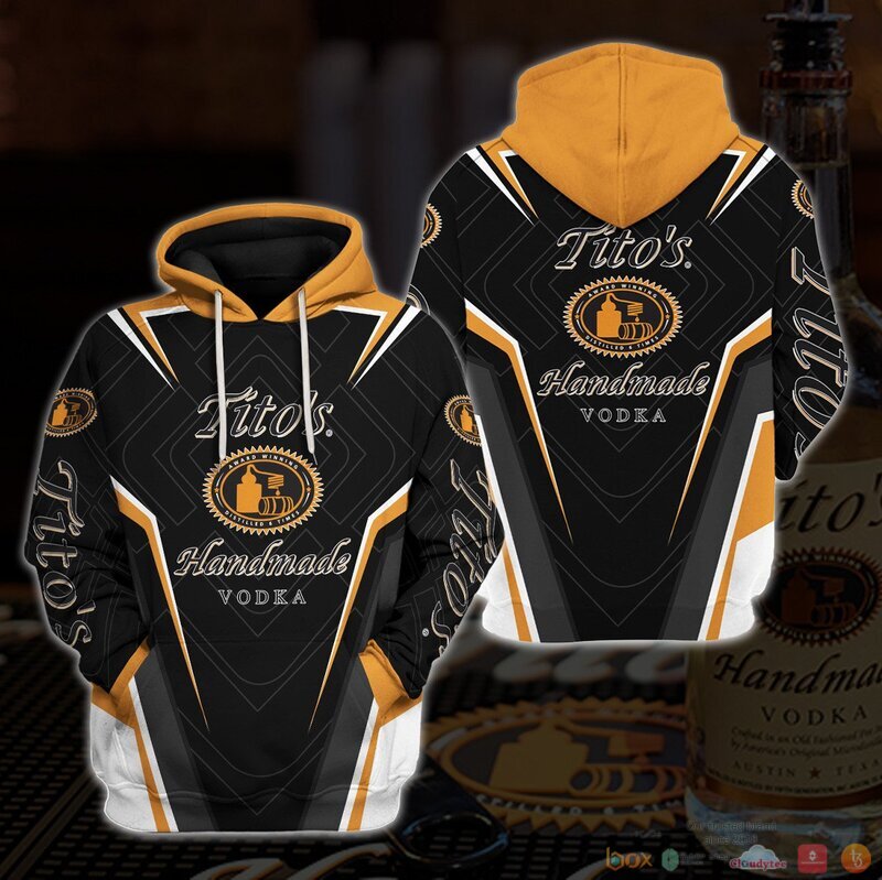 Titos Handmade Vodka black 3d hoodie