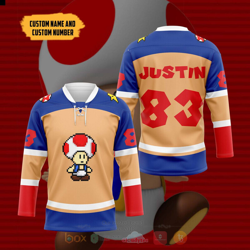 Toad Sports Custom Hockey Jersey 4 Toad Sports Custom Hockey Jersey 1 2 3
