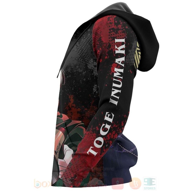 BEST Toge Inumaki Jujutsu Kaisen Custom Anime 3D Hoodie, T-Shirt 5 Toge Inumaki Jujutsu Kaisen Custom Anime 3D Hoodie Shirt 1 2 3 4