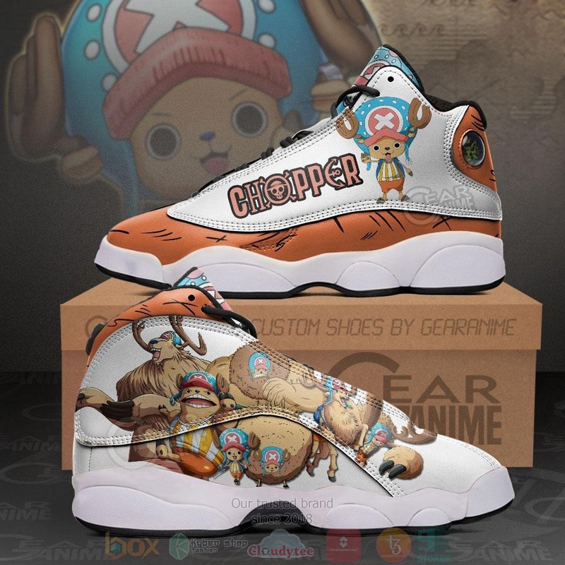 Tony Tony Chopper Anime One Piece Air Jordan 13 Sneaker Shoes 9 Tony Tony Chopper Anime One Piece Air Jordan 13 Shoes