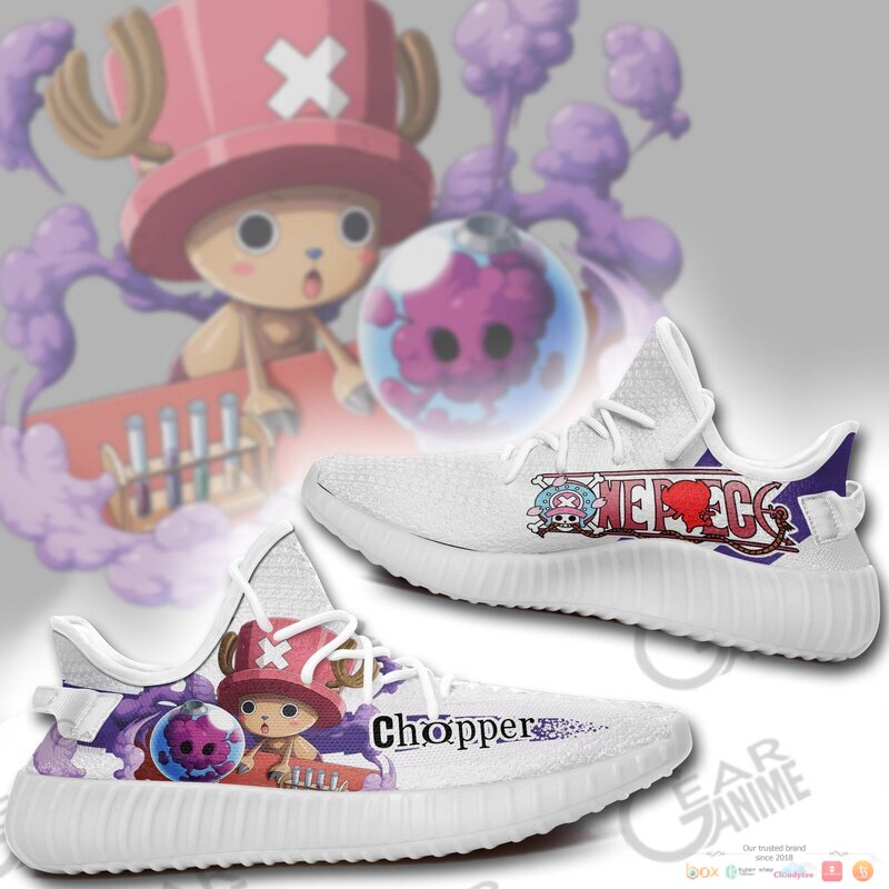 Tony Tony Chopper One Piece Anime yeezy shoes 3 Tony Tony Chopper One Piece Anime yeezy sneaker 1 2