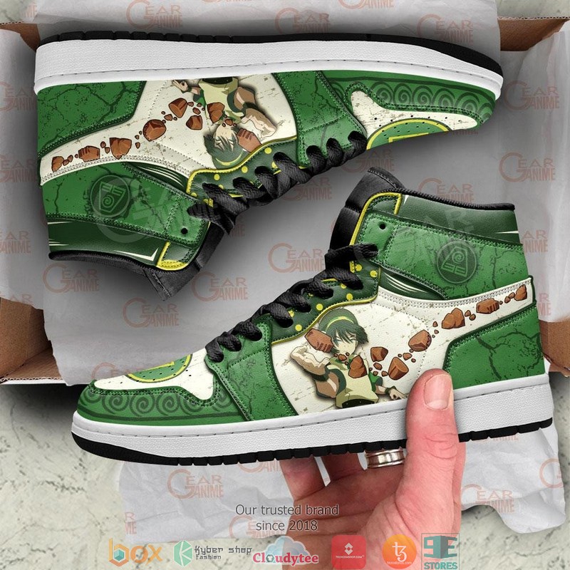 Toph Avatar The Last Airbender Anime Air Jordan High top shoes 1 2 3