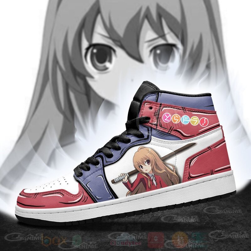 BEST Toradora Aisaka Taiga Custom Anime Air Jordan 1 Retro High 4 Toradora Aisaka Taiga Custom Anime Air Jordan High Top Shoes 1 2 3