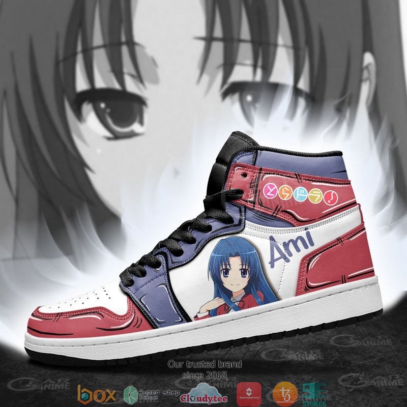 Toradora Ami Kawashima Anime Air Jordan High top shoes 1 2 3