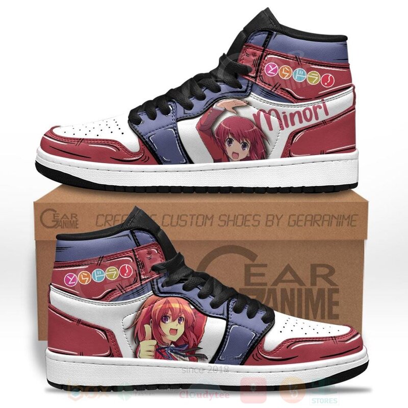 Toradora Kushieda Minori Custom Anime Air Jordan High Top Shoes