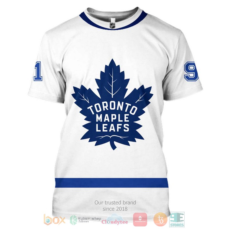 Toronto Maple Leafs NHL white blue 3D shirt hoodie 1 2 3 4 5 6