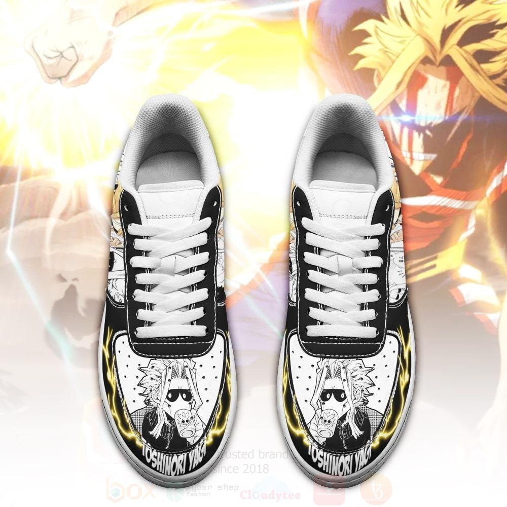 Toshinori Yagi Custom My Hero Academia Anime NAF Shoes 1