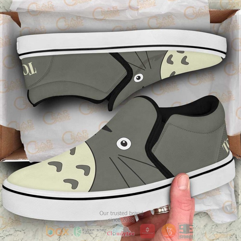 Totoro Anime My Neighbor Is Totoro Slip On Shoes 1