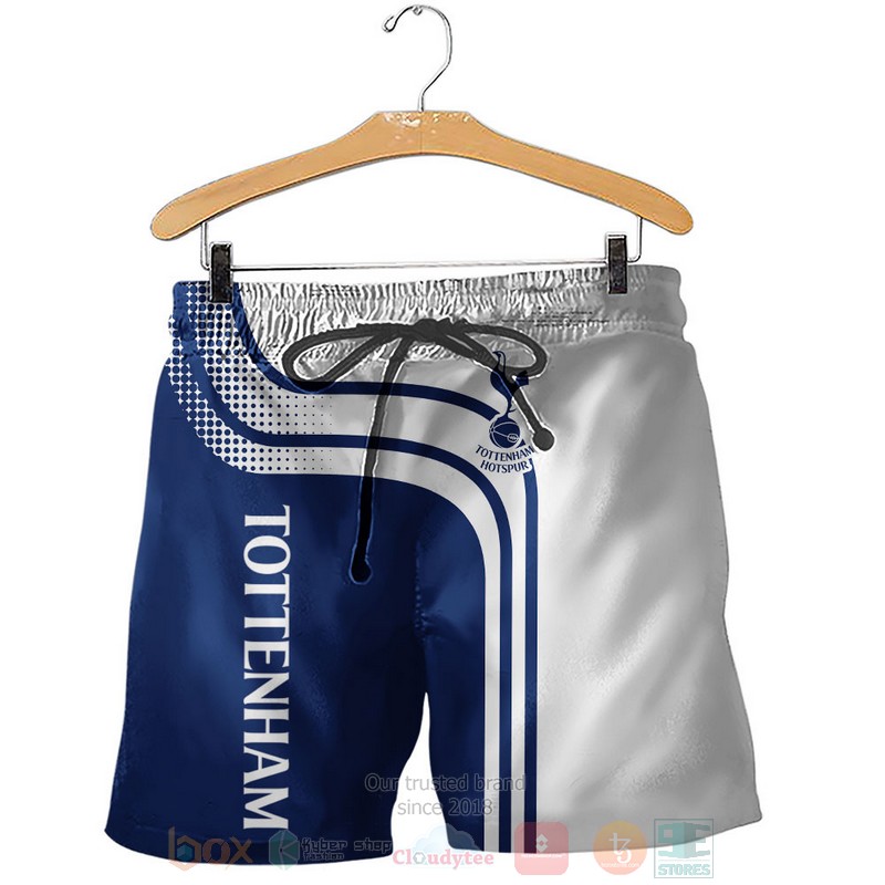 Tottenham Hotspur blue white 3D shirt hoodie 1 2 3 4 5 6 7 8 9 10 11
