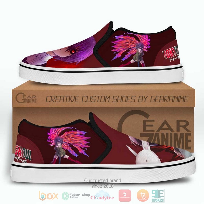 Touka Kirishima Anime Tokyo Ghoul Slip On Shoes 1