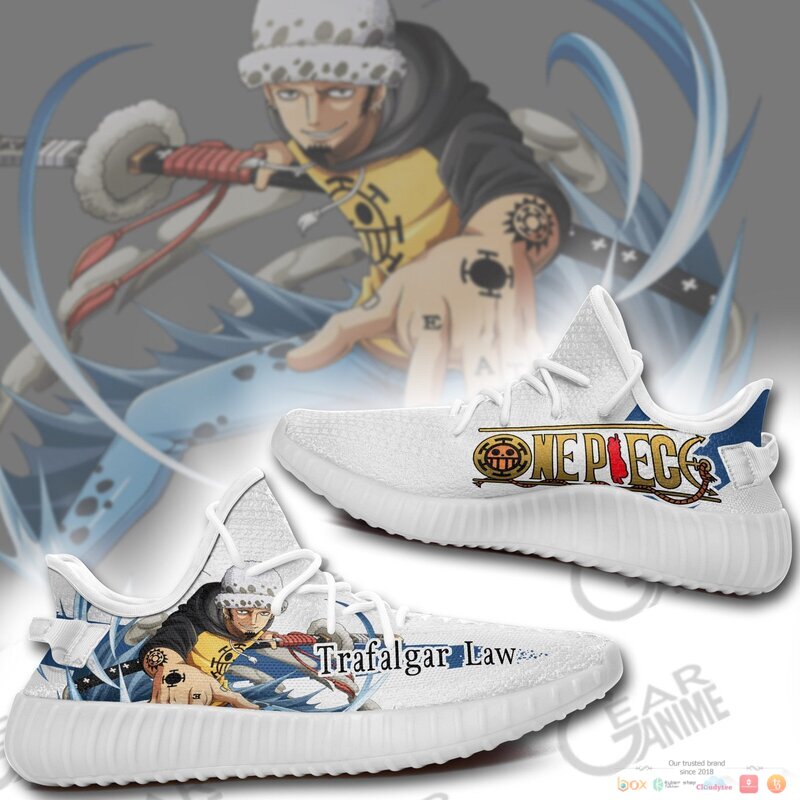 Trafalgar Law One Piece Anime yeezy shoes 3 Trafalgar Law One Piece Anime yeezy sneaker 1 2
