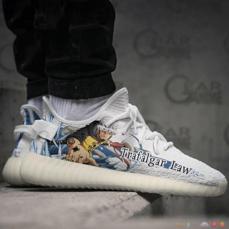 Trafalgar Law One Piece Anime yeezy shoes 4 Trafalgar Law One Piece Anime yeezy sneaker 1 2 3