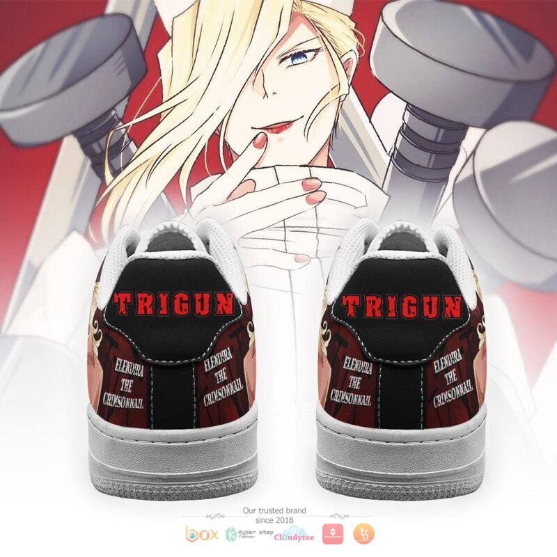 Trigun Elendira the Crimsonnail Anime Nike Air Force shoes 3 Trigun Elendira the Crimsonnail Anime Nike Air Force shoes 1 2