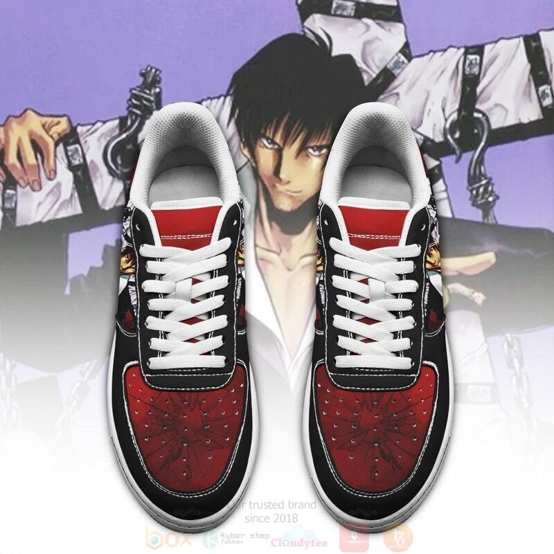 Trigun Nicholas D Wolfwood Anime Nike Air Force Shoes 1