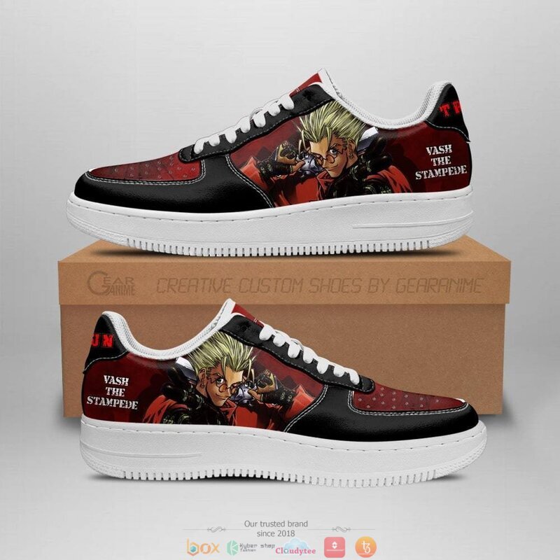 Trigun Vash The Stampede Anime Nike Air Force Sneaker 7 Trigun Vash The Stampede Anime Nike Air Force shoes