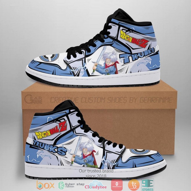 Trunks Anime Dragon Ball Air Jordan High Top Shoes