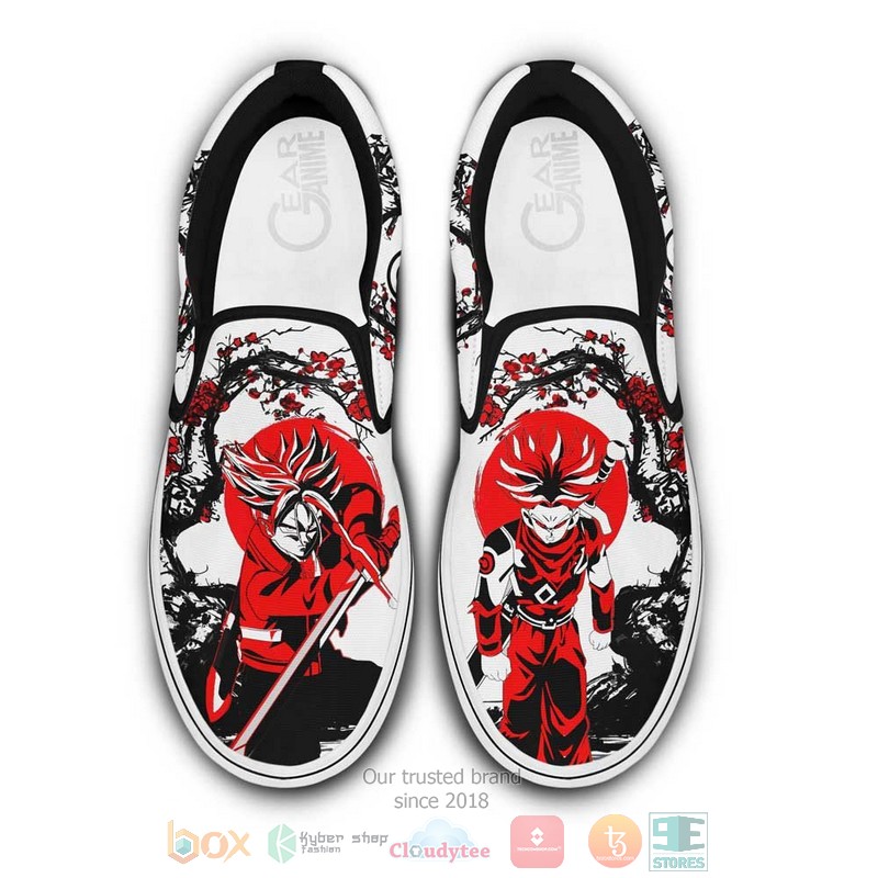 Trunks Japan Style Anime Dragon Ball Slip On Shoes