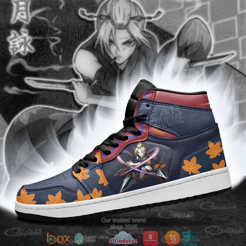 Tsukuyo Gintama Anime Air Jordan High top shoes 3 Tsukuyo Gintama Anime Air Jordan High top shoes 1 2