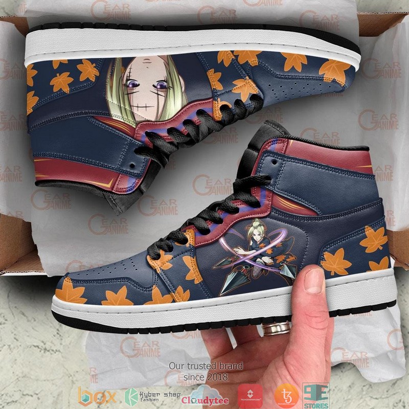 Tsukuyo Gintama Anime Air Jordan High top shoes 4 Tsukuyo Gintama Anime Air Jordan High top shoes 1 2 3