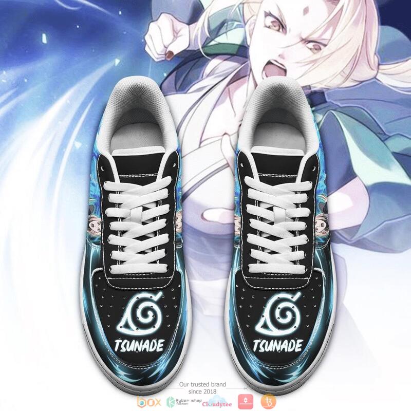 Tsunade Anime Leather Nike Air Force Sneaker 2 Tsunade Anime Leather Nike Air Force shoes 1