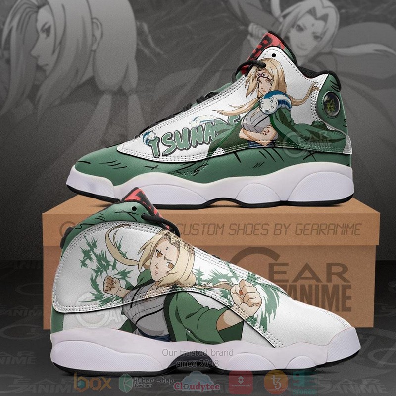 Tsunade Naruto Anime Air Jordan 13 Shoes