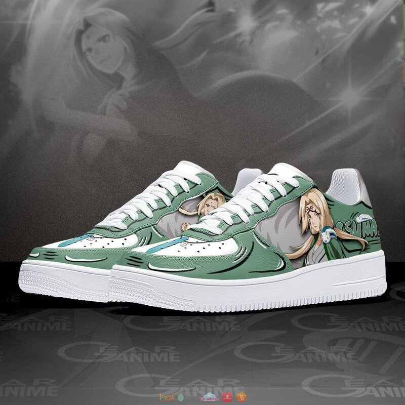 Tsunade Naruto Anime Nike Air Force Shoes 1