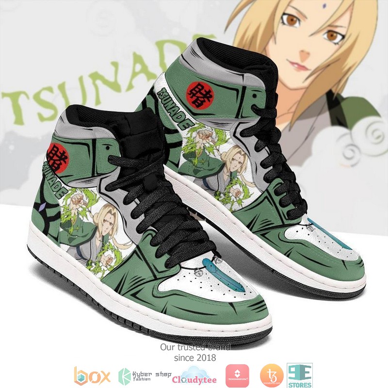 Tsunade Skill Costume Boots Anime Air Jordan High Top Shoes 1