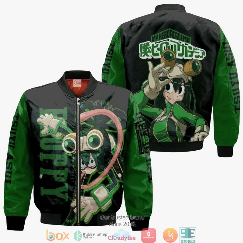 Tsuyu Asui Froppy My Hero Academia 3d shirt, hoodie 4 Tsuyu Asui Froppy My Hero Academia 3d shirt hoodie 1 2 3
