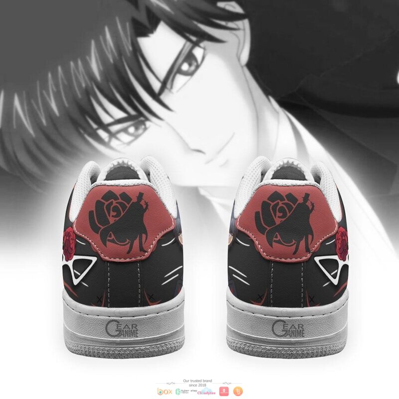 Tuxedo Mask Sailor Anime Nike Air Force Sneaker Shoes 3 Tuxedo Mask Sailor Anime Nike Air Force Shoes 1 2