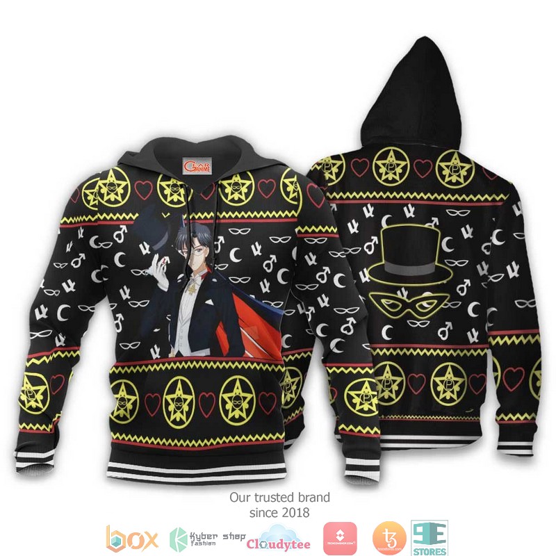 Tuxedo Sailor Moon Anime 3d shirt, hoodie 3 Tuxedo Sailor Moon Anime 3d shirt hoodie 1 2