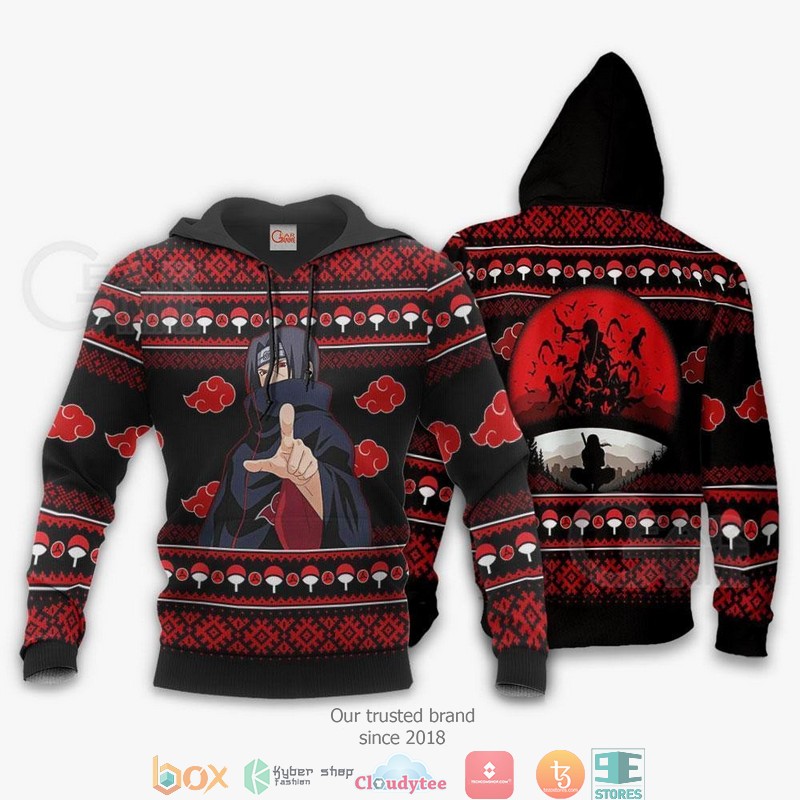 Uchiha Itachi Akt Anime 3d shirt, hoodie 3 Uchiha Itachi Akt Anime 3d shirt hoodie 1 2