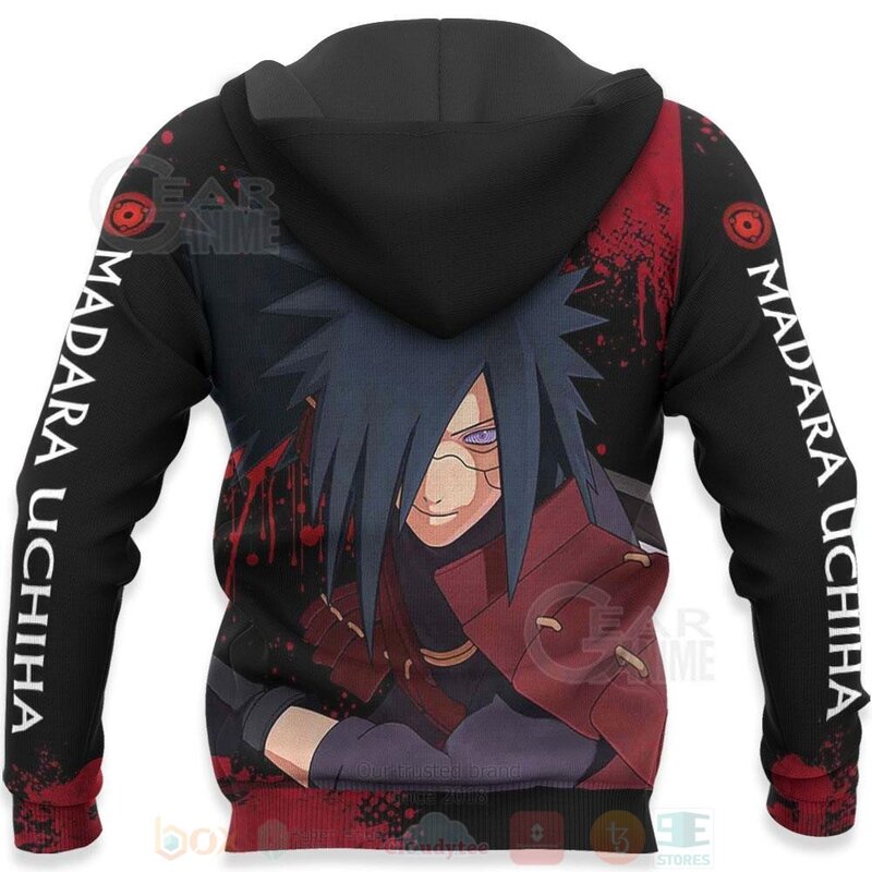 BEST Uchiha Madara Custom Anime 3D Hoodie, T-Shirt 5 Uchiha Madara Custom Anime 3D Hoodie Shirt 1 2 3 4