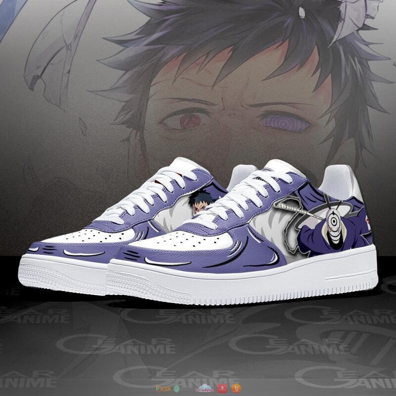 Uchiha Obito Naruto Anime Nike Air Force Shoes 1
