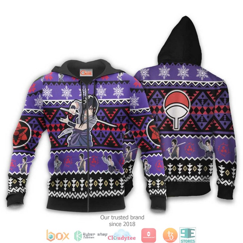 Uchiha Sasuke 3d shirt hoodie 1