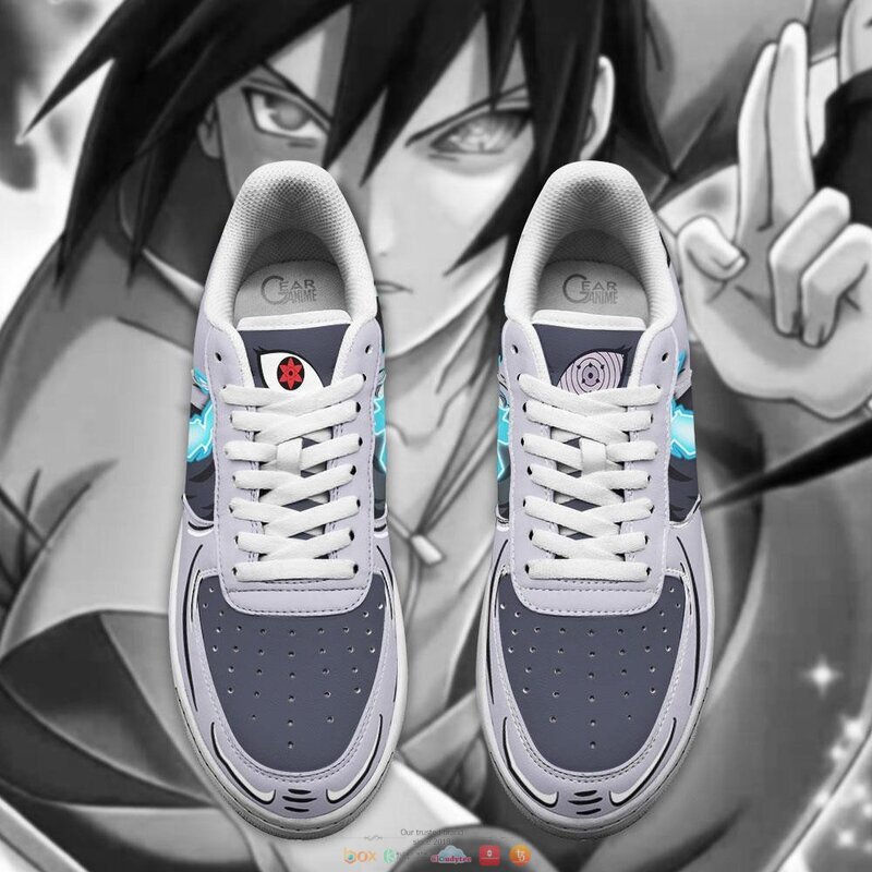 Uchiha Sasuke Lightning Skill Anime Nike Air Force Shoes 1 2 3