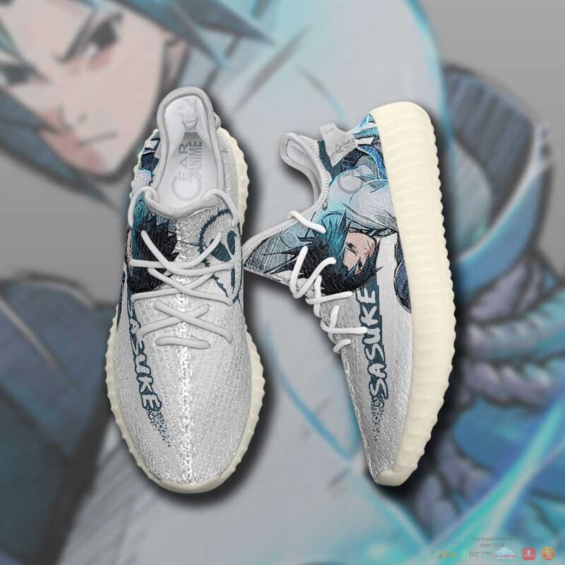 Uchiha Sasuke Sharingan Anime yeezy shoes 2 Uchiha Sasuke Sharingan Anime yeezy sneaker 1