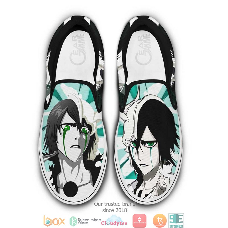 Ulquiorra Schiffer Anime Bleach Slip On Sneakers Shoes