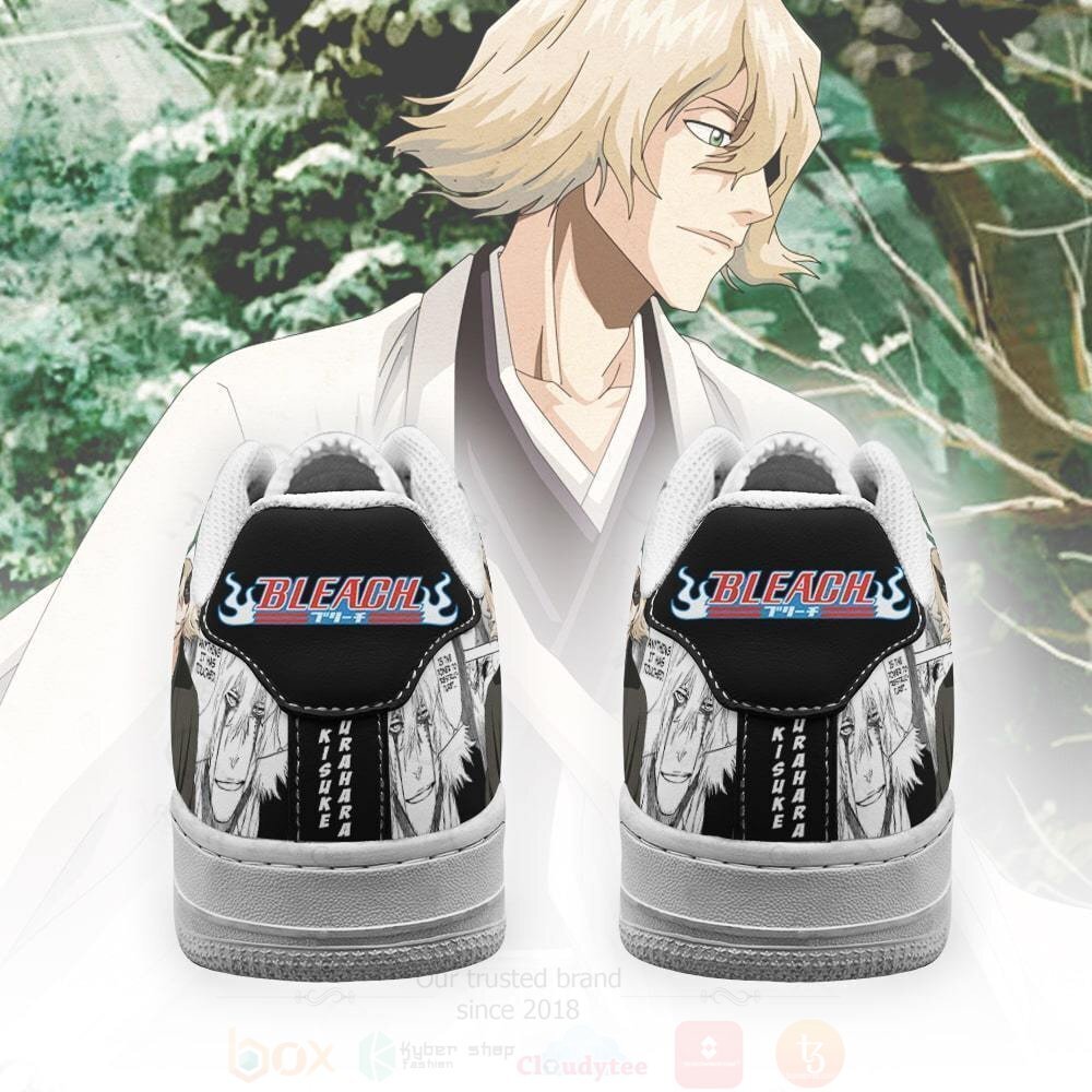 BEST Urahara Kisuke Bleach Anime Nike Air Force Shoes 3 Urahara Kisuke Bleach Anime NAF Shoes 1 2