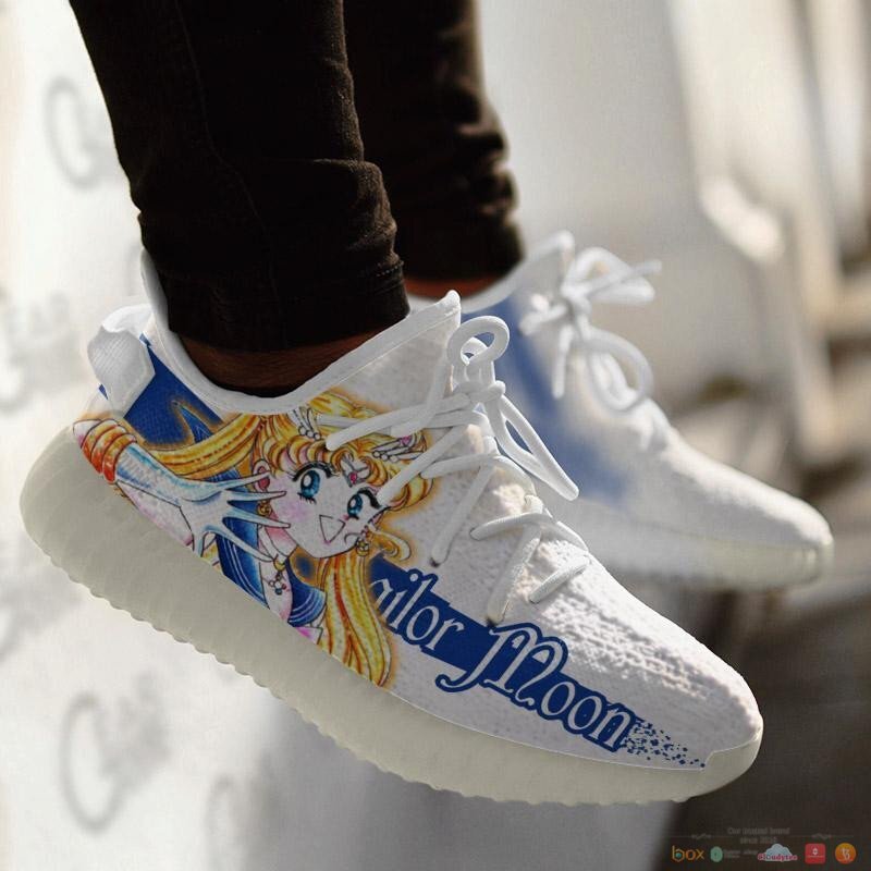 Usagi Tsukino Green Sailor Anime yeezy shoes 3 Usagi Tsukino Green Sailor Anime yeezy sneaker 1 2
