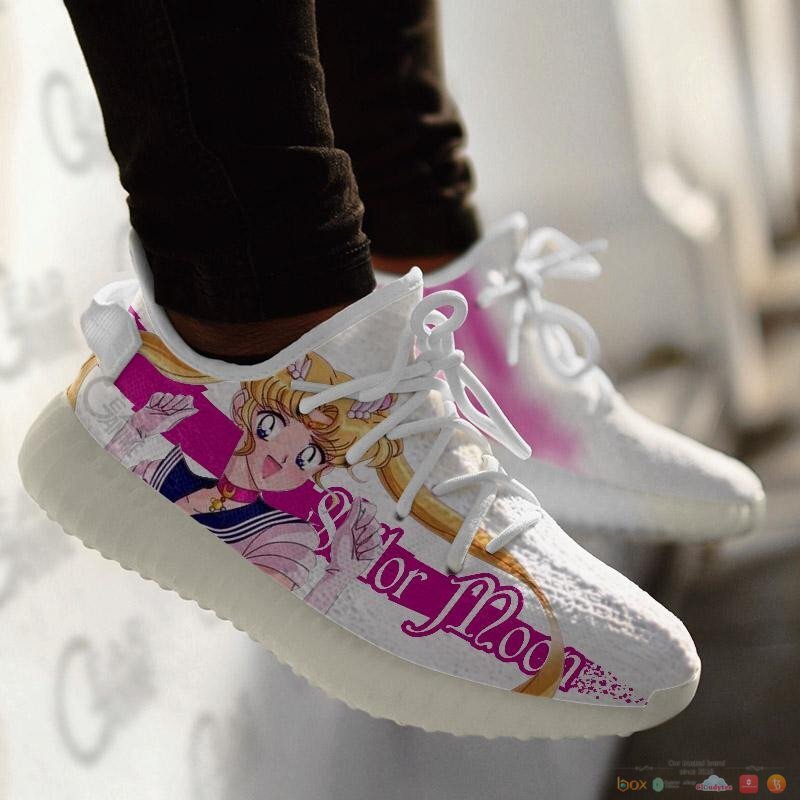 Usagi Tsukino Pink Sailor Anime yeezy shoes 3 Usagi Tsukino Pink Sailor Anime yeezy sneaker 1 2